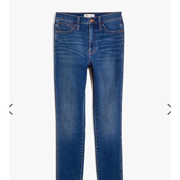 Madewell Roadtripper super soft jeans skinny ankle waist 26 - Picture 5 of 15